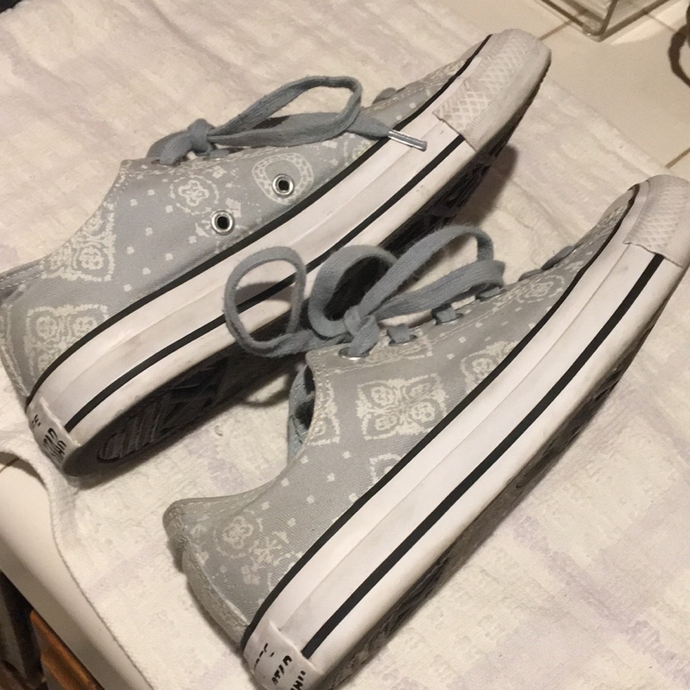 CONVERSE Bandana Print “ALL STAR”⭐️SNEAKERS - Picture 5 of 8